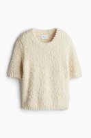 Fuzzy Knit Top