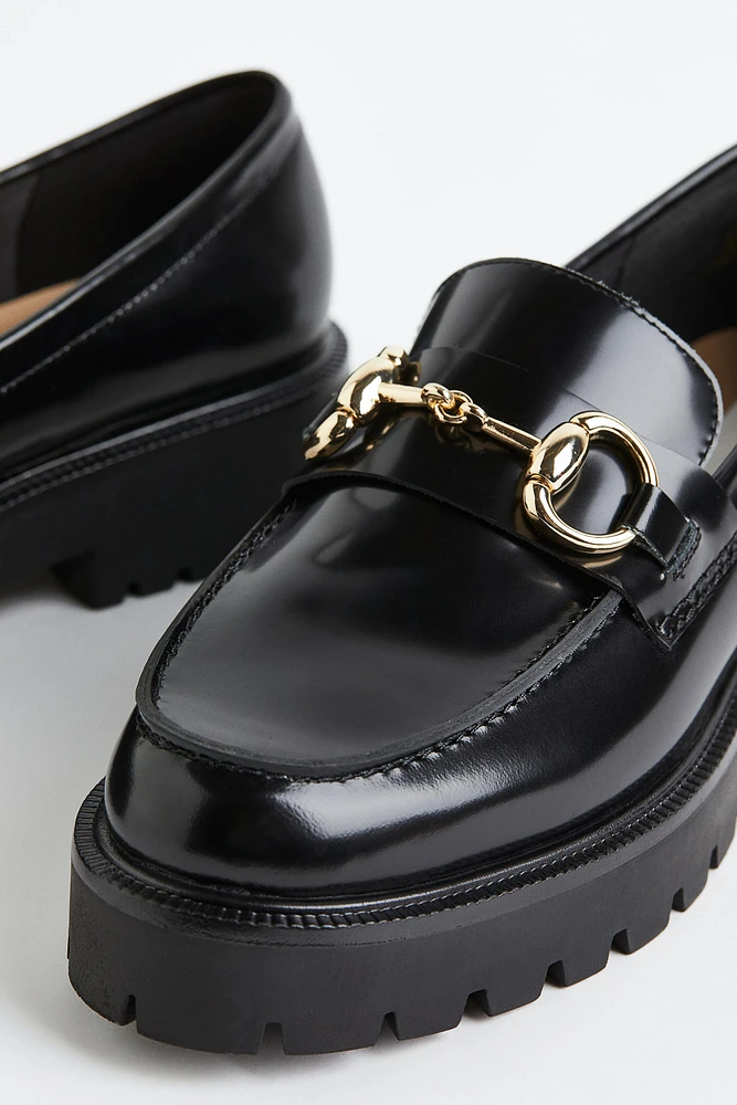 Leather Loafers