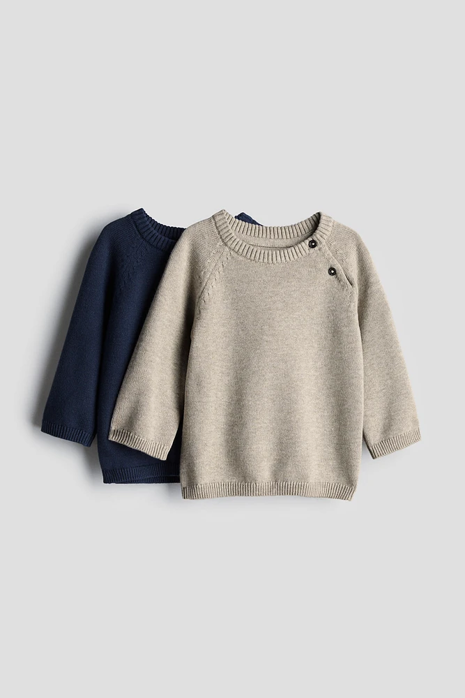 2-pack Cotton Knit Sweaters