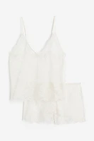 Pajama Camisole Top and Shorts