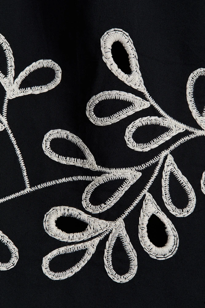 Embroidered Cotton Blouse