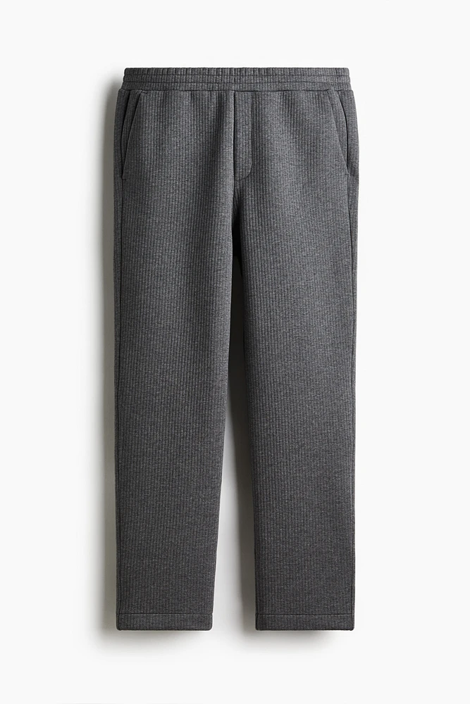 Regular Fit Ribbed Joggers