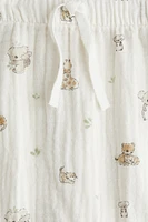 Cotton Muslin Pants