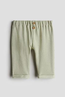 Button-Front Pants