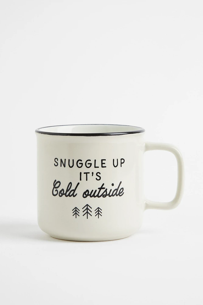 Text-print Mug