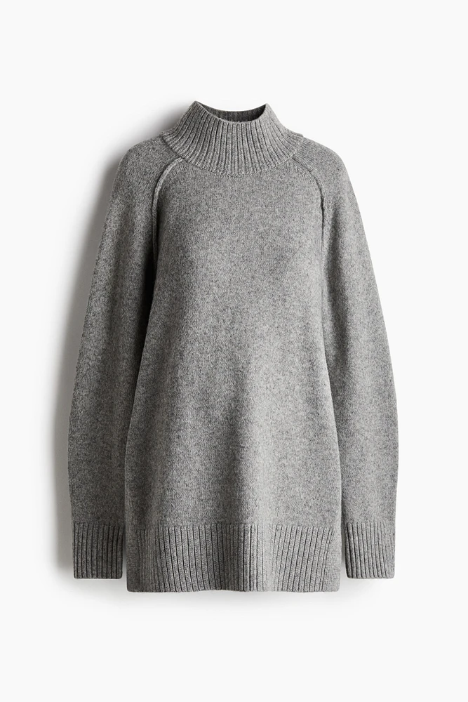 MAMA Mock Turtleneck Sweater