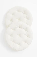 Lot de 2 coussins chaise rondes