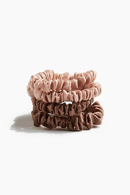 Lot de 4 élastiques à cheveux en soie