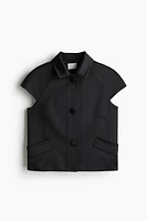 Cap-Sleeved Jacket