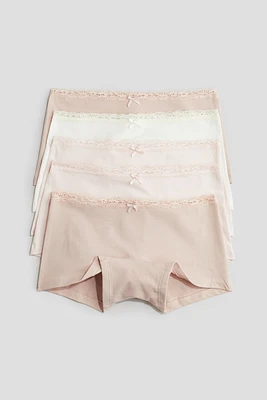 Lot de 5 caleçons boxeurs en coton