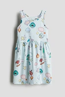 Robe imprimée en coton
