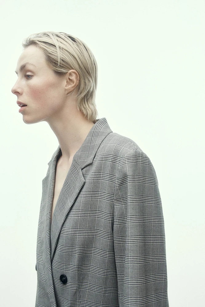 Blazer à fermeture croisée