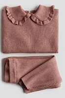 2-piece Rib-Knit Cotton Set