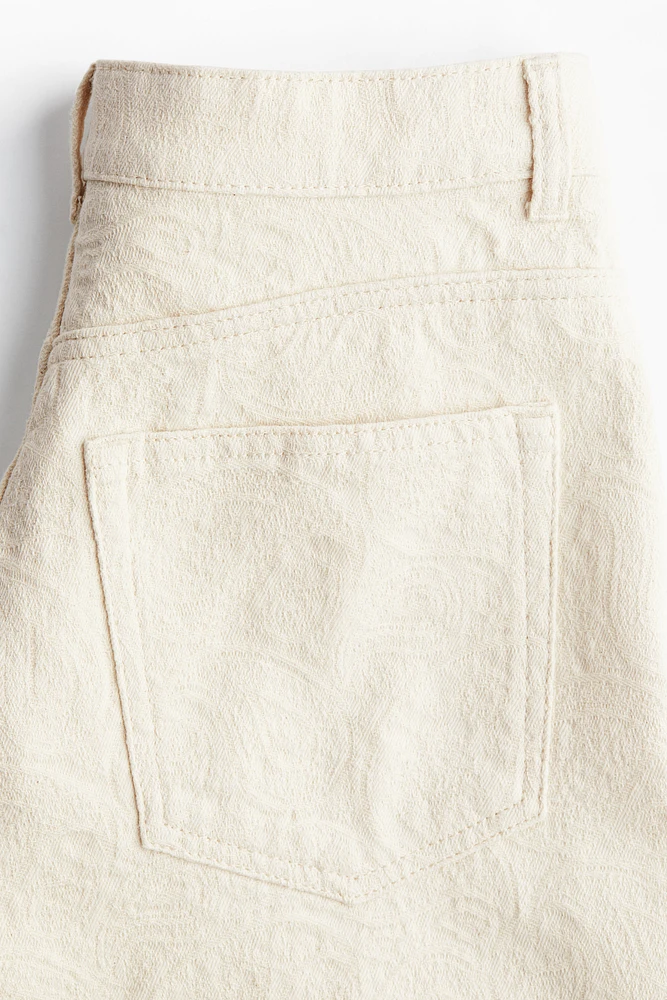 Wide High Jeans