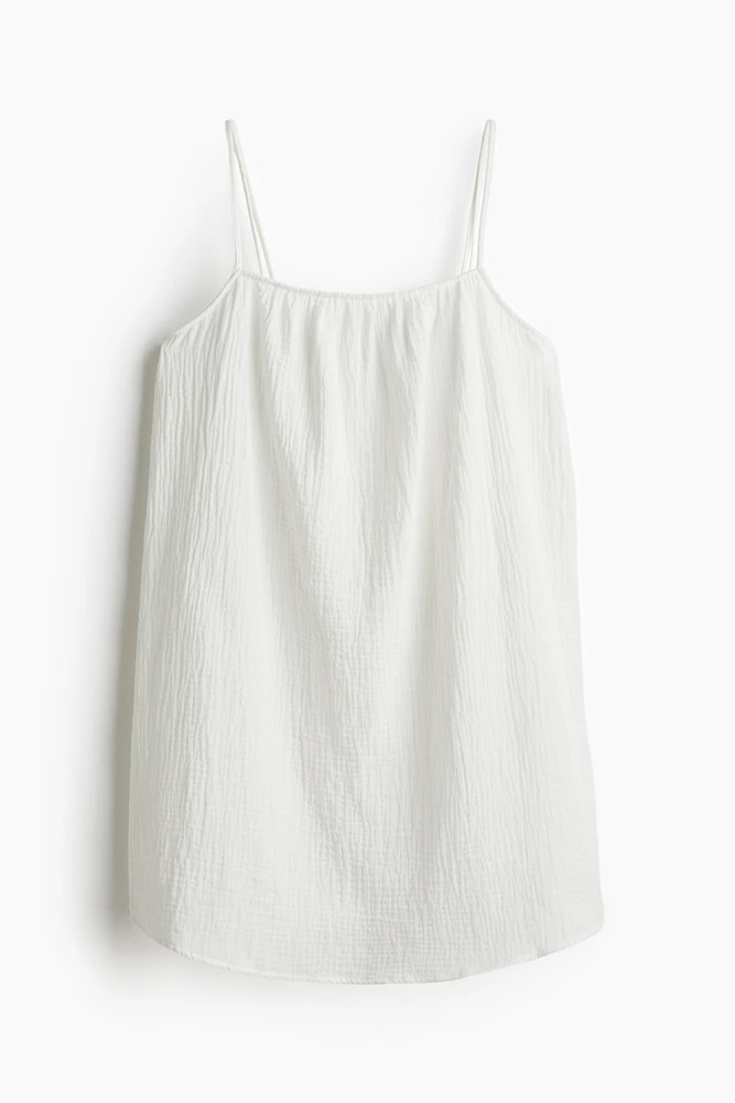 Robe de plage en mousseline