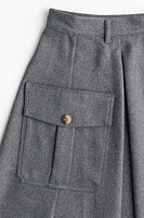 Pocket-Detail Skirt