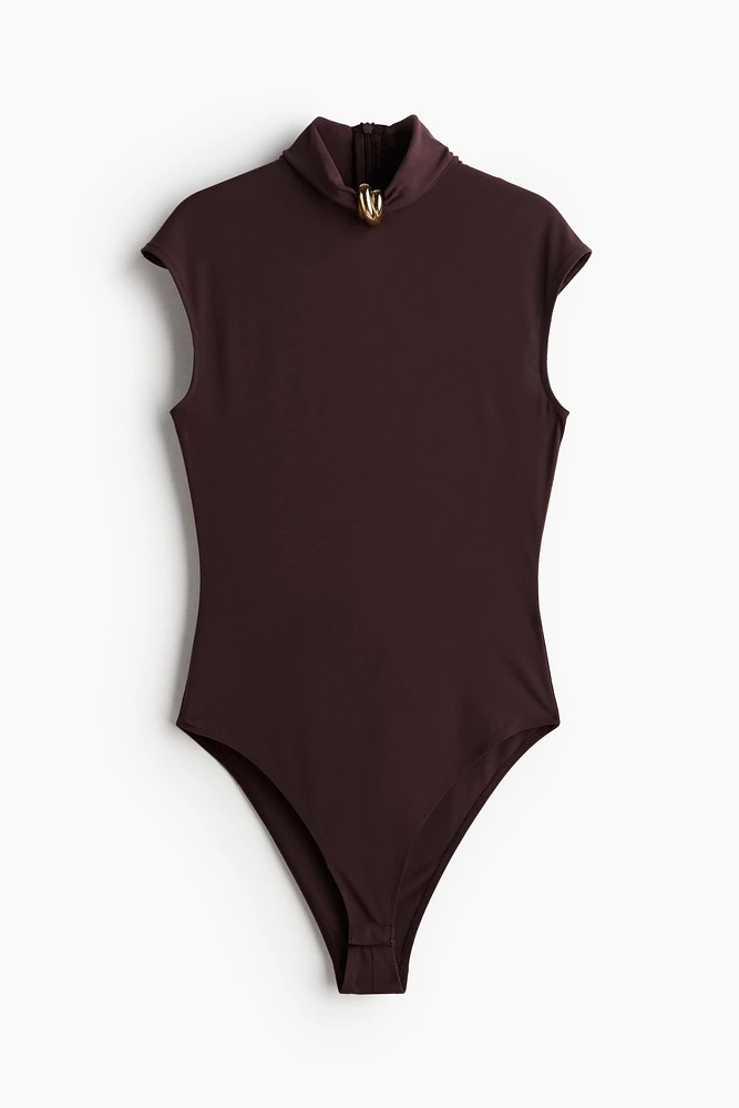 Mock Turtleneck Bodysuit