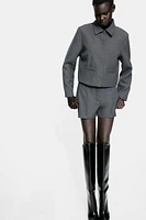 Veste avec col