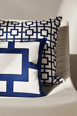 Lot de 2 housses de coussin en satin