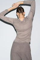 MAMA Lyocell-Blend Top
