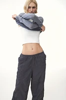 Nylon Parachute Pants