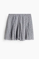 Flared Mini Skirt