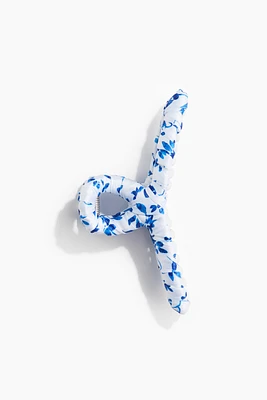 Satin-Covered Hair Claw