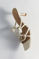 Strappy Heeled Sandals