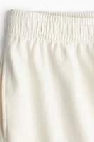 Pantalons en molleton délavé coton
