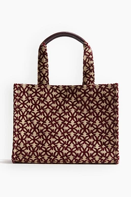 Cotton-blend Tote Bag