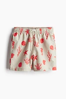 Patterned Swim Shorts