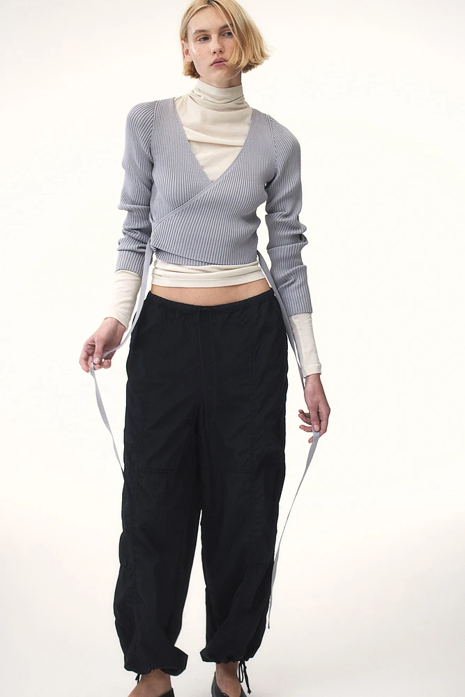 Nylon Parachute Pants