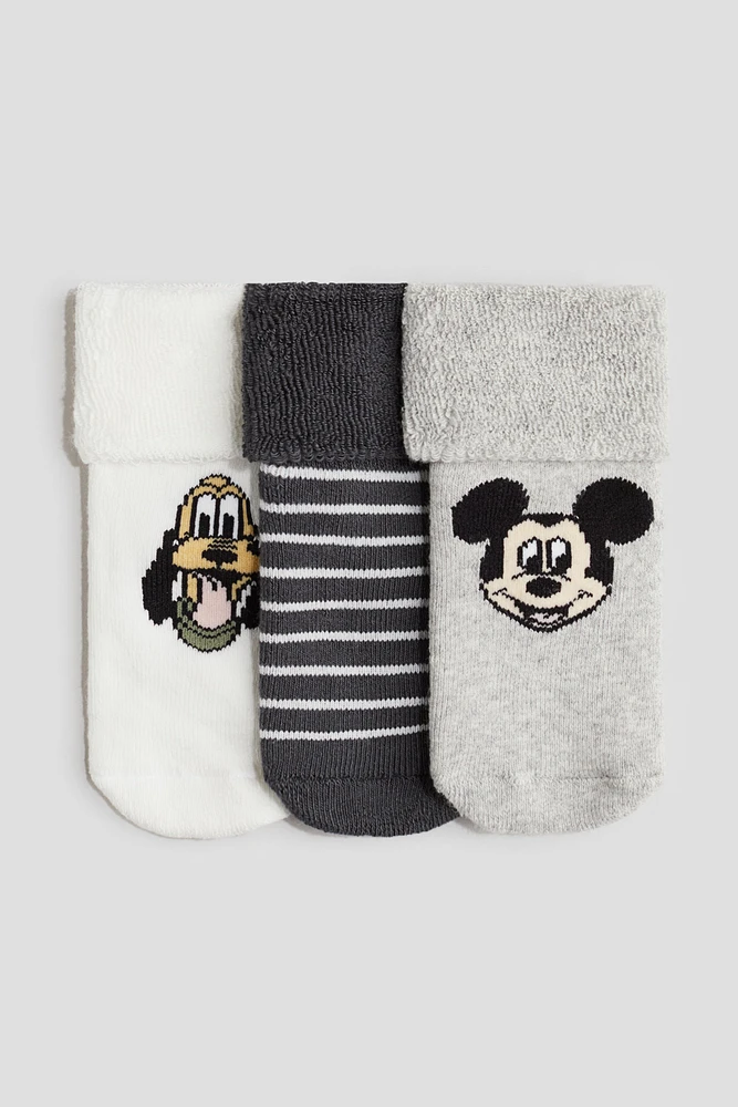 3-pack Terry Socks