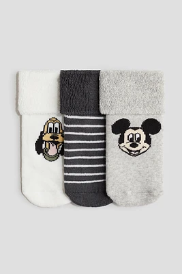 3-pack Terry Socks