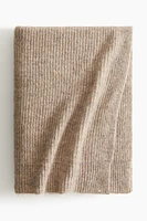 Rib-Knit Throw