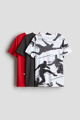 Lot de 3 T-shirts en coton
