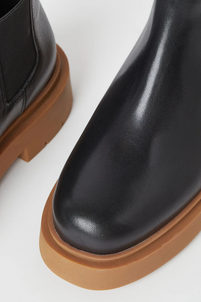 Leather Chelsea Boots