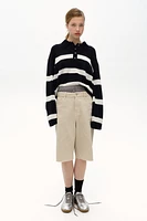 Short Polo Sweater