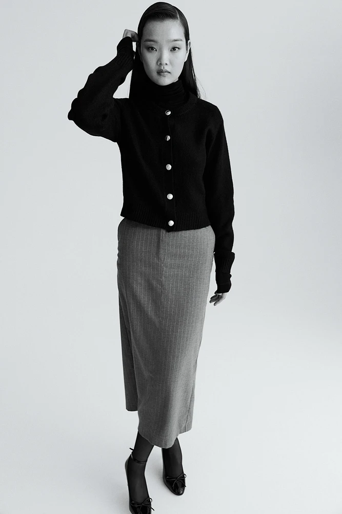 Chandail en tricot fin