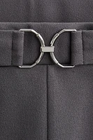 Buckle-detail Dress Pants