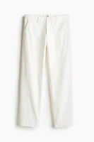 Regular Fit Cotton Pants