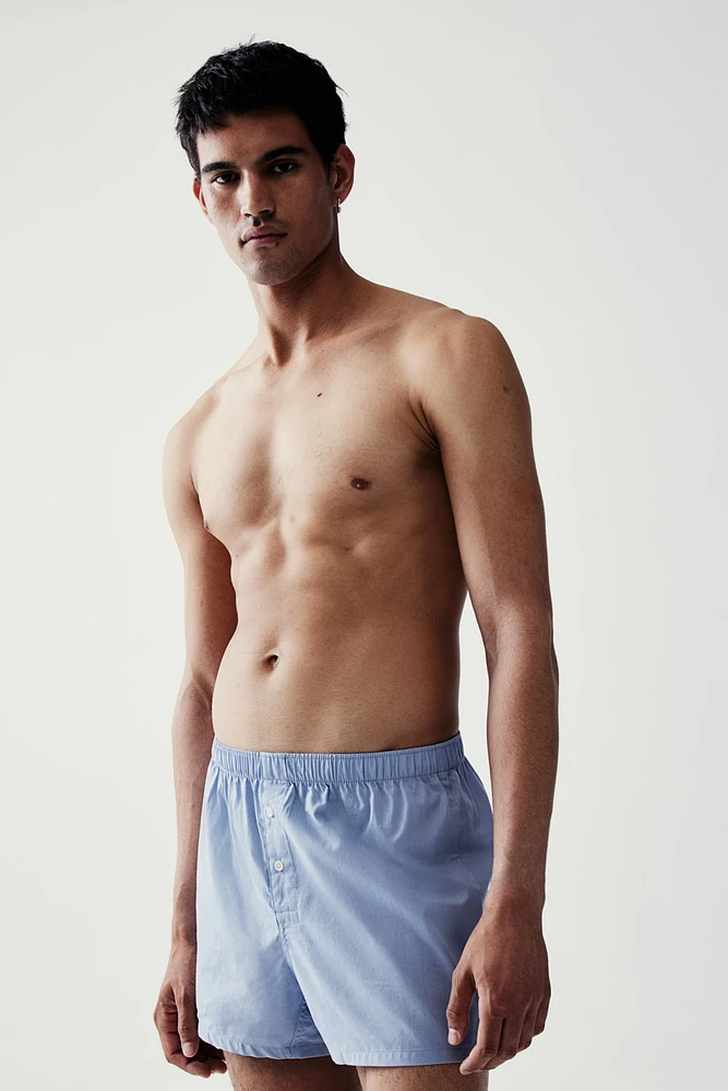 5-pack Woven Cotton Boxer Shorts