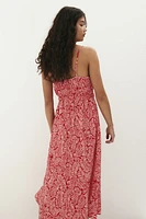 Crinkled Jersey Dress
