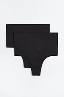 2-pack Medium Shape Thong Briefs