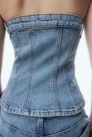 Denim Bustier
