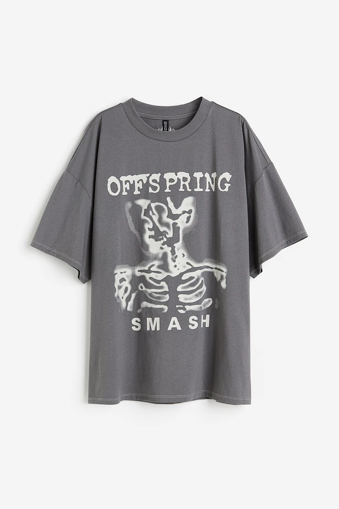 T-shirt grande taille imprimé