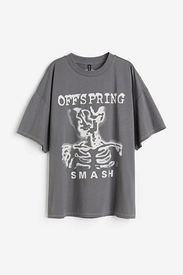 T-shirt grande taille imprimé
