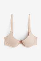 Padded Cotton Demi T-shirt Bra