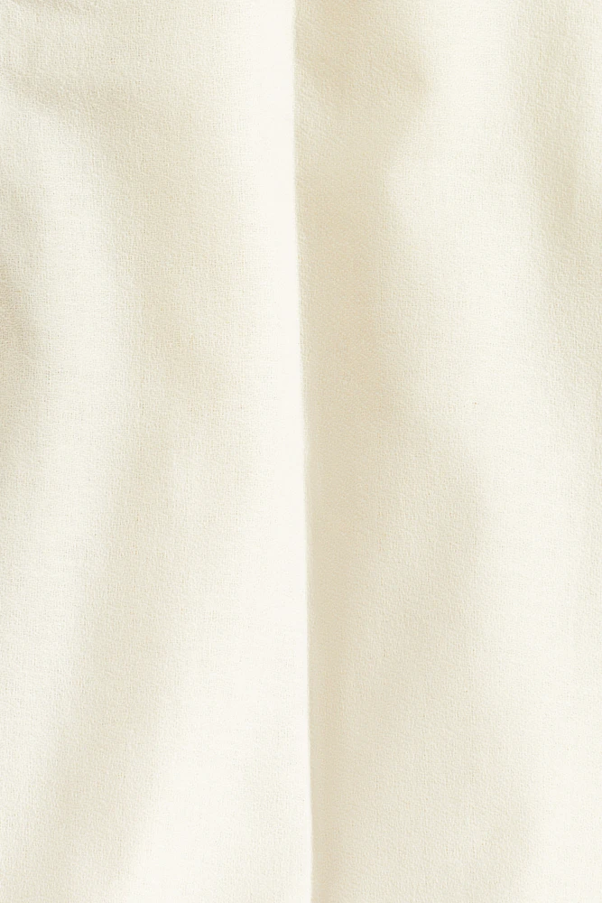 Pantalon habillé décontracté en lin mélangé