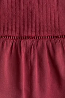 Flutter-Sleeved Blouse